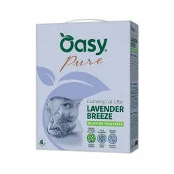 Oasy Mineral Pure żwirek dla kota LAVENDER BREEZE 6L
